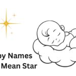 Baby Names That Mean Star