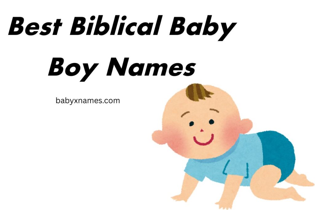 Biblical Baby Boy Names 