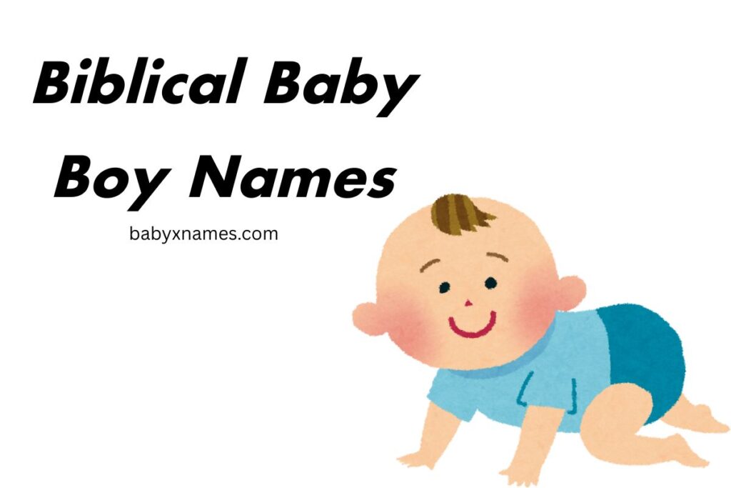 Biblical Baby Boy Names