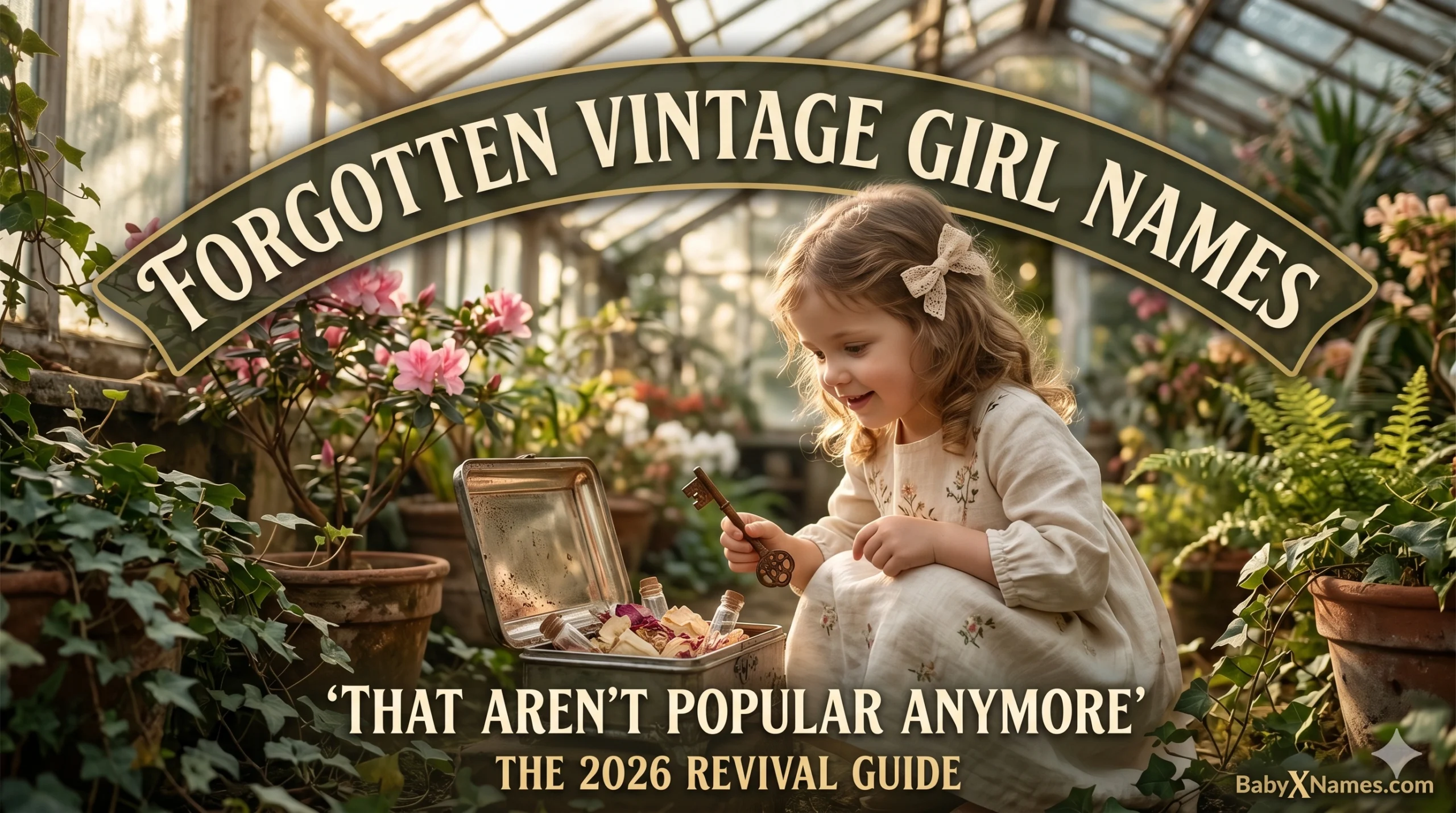 Read more about the article 50+ Forgotten Vintage Girl Names That Aren’t Popular Anymore: The 2026 Revival Guide
