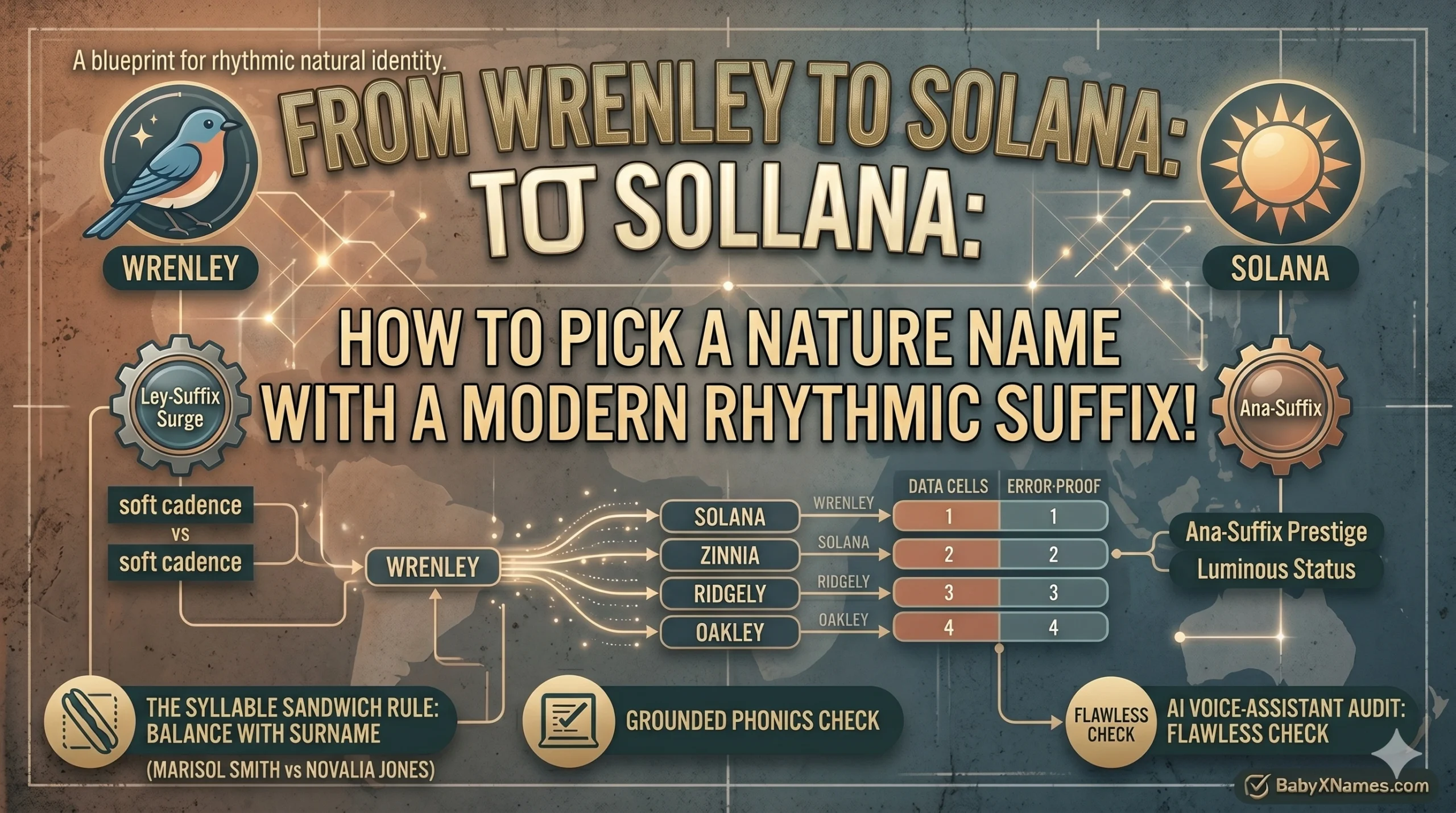 You are currently viewing From Wrenley to Solana: How to Pick a Nature Name with a Modern Rhythmic Suffix