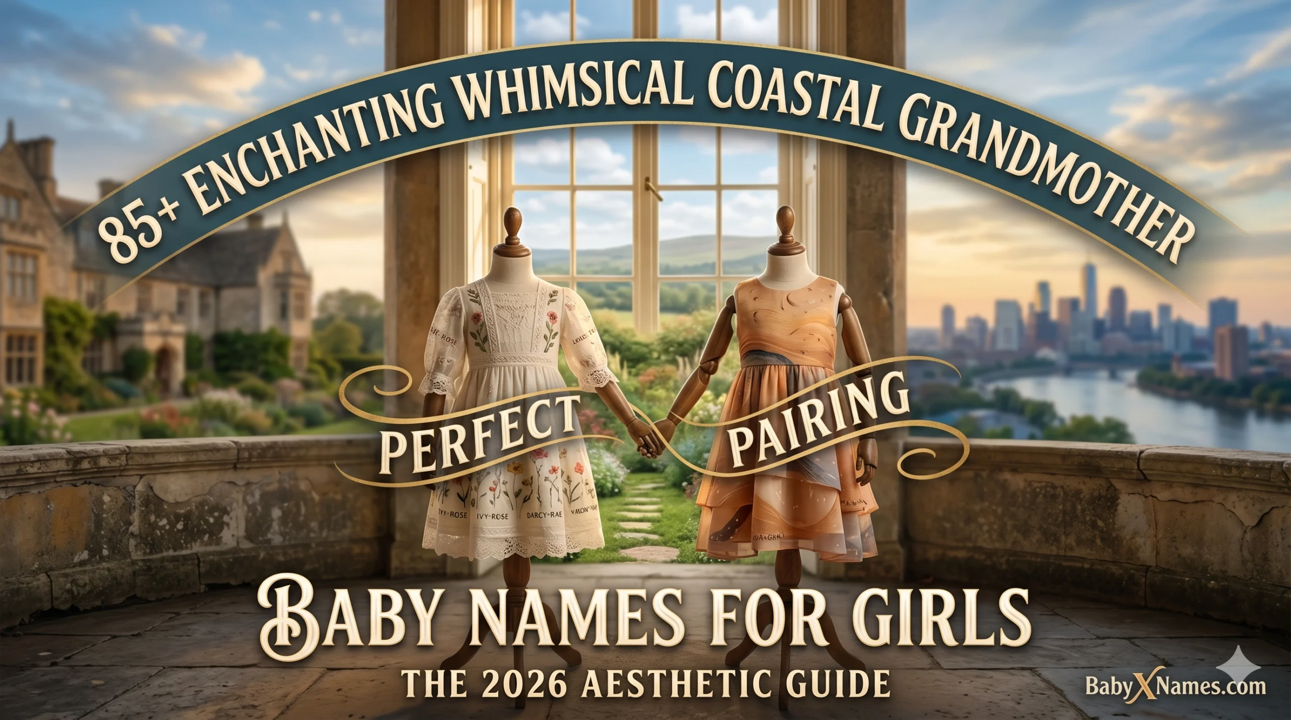 Read more about the article 85+ Enchanting Whimsical Coastal Grandmother Baby Names for Girls: The 2026 Aesthetic Guide