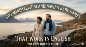 Read more about the article 60+ Minimalist Scandinavian Baby Names That Work in English: The 2026 Nordic Guide