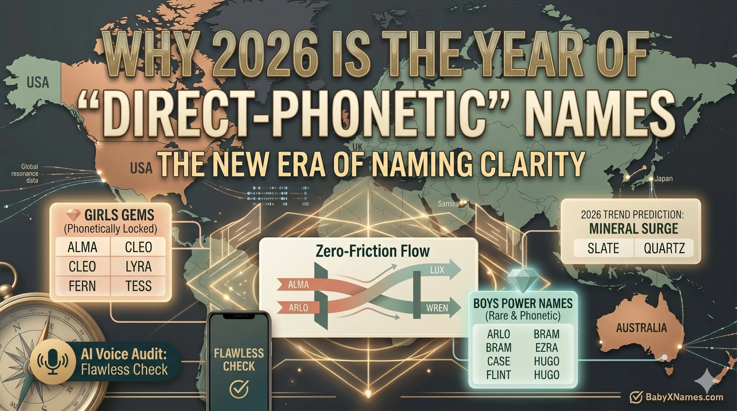 You are currently viewing Why 2026 is the Year of “Direct-Phonetic” Names: The New Era of Naming Clarity